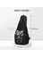 Stil 4 Ghost Band Göğüs Çantası Ghost B.c.erkekler Kadınlar Için Crossbody Omuz Sırt Çantası Rahat Sling Çanta Seyahat Yürüyüş Sırt Çantası (Yurt Dışından) 4