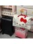 Hello Kitty Sanrio Hello Kitty Seyahat Çantaları Büyük Kapasiteli Moda Kadın Çanta Kawaii Katlanabilir Naylon Su Geçirmez Bagaj Çantası Saklama Çantası (Yurt Dışından) 1