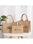 M-26X26X18CM Adınızı Not Dropshipping Özel Ad Jüt Çanta Çanta Çuval Bezi Alışveriş Tote Butik Iş Logo Baskı Giveaway Düğün Parti Hediye Çanta (Yurt Dışından) 4