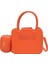 ORANGE-113 Tasarımcı Lüks Çanta 2023 Yeni Fermuarlı Messenger Çanta Düz Renk Keçe Kadın Omuz Çantası Çanta Rahat Kadınlar Için Crossbody Çanta (Yurt Dışından) 1