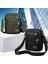 Yeşil 4 Fermuarlı Yeni Erkek Crossbody Çanta Naylon Erkek Kadın Omuz Çantaları Seyahat Rahat Depolama Omuz Çantası Messenger Çanta (Yurt Dışından) 4