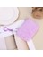 Mor Yeni Peluş Bozuk Para Cüzdanı Kadın Sevimli Mini Dikdörtgen Cüzdan Değişim Kılıfı Küçük Fermuar Cüzdan Debriyaj Taşınabilir Kulaklık Çantası Kart Çantaları (Yurt Dışından) 1