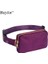 Mor Buylor Kadın Kemer Çanta Moda Bel Paketleri Çift Kese Tasarımcı Serseri Kalça Çanta Omuz Göğüs Paketi Su Geçirmez Telefon Crossbody Çanta (Yurt Dışından) 1