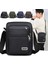 Siyah 4 Fermuarlı Yeni Erkek Crossbody Çanta Naylon Erkek Kadın Omuz Çantaları Seyahat Rahat Depolama Omuz Çantası Messenger Çanta (Yurt Dışından) 2