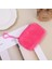Gül Kırmızı Yeni Peluş Bozuk Para Cüzdanı Kadın Sevimli Mini Dikdörtgen Cüzdan Değişim Kılıfı Küçük Fermuar Cüzdan Debriyaj Taşınabilir Kulaklık Çantası Kart Çantaları (Yurt Dışından) 1