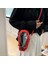Siyah Bir Kadın Crossbody Çanta Medi Kapasiteli Tabut Şekli Telefon Omuz Çantası Cadılar Bayramı Pu Koltukaltı Çantası Seyahat Makyaj Kozmetik Çantası (Yurt Dışından) 3