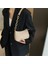 Beyaz 20X14X6CM Keçe Kumaş Kadın Çanta Moda Doku Koltukaltı Eyer Çantası 2023 Yeni Yumuşak Astarsız Kumaş Bir Omuz Çantası Niş Tasarım Çantalar (Yurt Dışından) 3