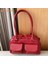 Siyah Retro Kırmızı Kadın Satchel Hobo Çanta Rugan Çok Cep Lüks Tasarımcı Çanta Kadın Omuz Koltukaltı Çanta Tote Çantalar (Yurt Dışından) 2