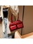Siyah Retro Kırmızı Kadın Satchel Hobo Çanta Rugan Çok Cep Lüks Tasarımcı Çanta Kadın Omuz Koltukaltı Çanta Tote Çantalar (Yurt Dışından) 3