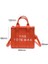 Küçük Turuncu Tote Çanta Lüks Tasarımcı Çanta Tote Kadın Çanta Mektup Omuz Çantaları Markalar Shopper Çantalar Kadınlar Için Crossbody Çanta Debriyaj 2023 (Yurt Dışından) 1