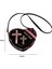 Siyah Kalp Messenger Çanta Gotik Lolita Perçin Çapraz Crossbody Çanta Metal Dekorasyon Pu Deri Retro Tarzı Günlük Seyahat Fotoğrafları Için Sevimli (Yurt Dışından) 1