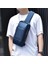 Mavi Erkek Çok Fonksiyonlu Anti-Hırsızlık USB Omuz Çantası Erkek Çanta Omuz Crossbody Seyahat Sling Göğüs Çanta Paketi Messenger Paketi Erkek (Yurt Dışından) 3