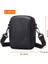 Siyah-C-Stil Mini (Maksimum UZUNLUK<20CM) Hk 2023 Erkek Çanta Omuz Çantası Küçük Haberci Çanta Erkekler Seyahat Crossbody Çanta Çanta Yeni Moda Erkek Telefon Para Kemeri Cüzdan (Yurt Dışından) 1