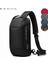 Mavi Bange Erkek Su Geçirmez USB Oxford Crossbody Çanta Anti-Hırsızlık Omuz Tekli Çanta Çok Fonksiyonlu Seyahat Messenger Göğüs Paketi Erkek (Yurt Dışından) 3