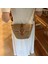 Beyaz Kadın Crossbody Çanta Yaz Dokuma Kabuk Üst Saplı Çanta El Yapımı Moda Tatil Rahat Basit Zarif Bayan Hasır Çanta (Yurt Dışından) 5