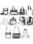 3TT909726 Şeffaf Bel Komik Paketi Temizle Sling Kemer Çantası Pvc Taşınabilir Seyahat Kalça Serseri Küçük Çanta Crossbody Omuz Göğüs Telefon Kılıfı (Yurt Dışından) 3