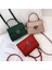 Açık Yeşil Küçük 20X7X14 cm Yüksek Kaliteli Kadın Küçük Pvc Çanta Omuz Çantaları Moda Bayanlar Kadınlar Için Crossbody Çanta Rahat Kadın Perçin Messenger Çanta (Yurt Dışından) 3
