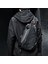 Siyah 01 0 Moda Iş Erkek Crossbody Çanta Yüksek Kaliteli Su Geçirmez Naylon Göğüs Paketleri Rahat Seyahat Büyük Kapasiteli Omuz Çantası Erkek (Yurt Dışından) 4