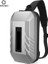 Gümüş-Led Messenger Adam Çantası USB Şarj Su Geçirmez Akıllı Serin LED Erkekler Erkek Kısa Seyahat Messenger Sling Erkekler Taşınabilir Göğüs Çantası Sling Çanta (Yurt Dışından) 3