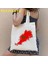 B 252 35X40 cm Kazablanka Fas Haritası Bayrağı Seyahat Hatıra Fas Kız Aşk Kalp Omuz Kanvas Tote Çanta Harajuku Alışveriş Pamuk Çanta (Yurt Dışından) 5