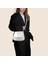 Siyah Retro Bayanlar Sling Çanta Niş Tasarım Küçük Crossbody Çanta High-End Pu Eyer Çanta Kadınlar Için Ayarlanabilir Omuz Askısı Satchel Çanta (Yurt Dışından) 4