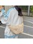 Açık Mavi Kadın Moda Omuz Çantası Büyük Kapasiteli Kapitone Basit Alışveriş Çantası Sevimli Yastıklı Messenger Çanta Ayarlanabilir Askı Günlük Sling Çanta (Yurt Dışından) 4