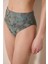 Estela Vintage Yüksek Bel Mesh Detaylı Çok Renkli Bikini Altı 3