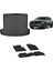 Hyundai Tucson 2021+ 4.5d Paspas ve Rizline 3D Bagaj Havuzu 1
