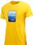 Erkek Yazlık Göğüs Baskılı Standart Fit Sarı Bordo 2'li Set T-Shirt 2