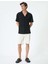 Kumaş Şort Bermuda Slim Fit Düğmeli Cepli Katlı Paça - Koton - 4SAM40064HW - Beyaz - 42 2