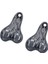 2 Adet 55X38MM Metal Dangler Topları Kamyon Kuruyemiş Simülasyon Parçaları 1/8 1/10 1/12 Rc Araba Eksenel SCX10 Traxxas Trx4 Tamiya,4 (Yurt Dışından) 4