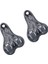 2 Adet 55X38MM Metal Dangler Topları Kamyon Kuruyemiş Simülasyon Parçaları 1/8 1/10 1/12 Rc Araba Eksenel SCX10 Traxxas Trx4 Tamiya,4 (Yurt Dışından) 5