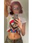 Mario Detail Baskılı Crop Bluz 1