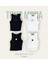 Gothic Love Nakışlı Siyah Halter Yaka Kaşkorse Crop Top 2