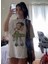 Cute Betty Boop Baskılı Beyaz T-Shirt 1