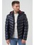 San Diego Slim Fit Kapüşonlu Kaban Laci 1