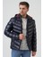 San Diego Slim Fit Kapüşonlu Kaban Laci 2