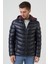 San Diego Slim Fit Kapüşonlu Kaban Laci 4