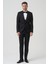 Houston D2404 Slim Fit 6 Drop Damatlık Takım Elbise Siyah 4