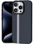 iPhone 15 Pro Max Kılıf Karbon Magsafe Lane Şeritli Kapak 1