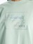 Modest Bisiklet Yaka Baskılı Kadın Sweatshirt Tunik 4