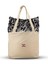 Dixie Kanvas Tote Bag Omuz Askılı Kadın Omuz Çantası,Organik Keten Kumaş Kadın Omuz Çantası, Pamuk Kumaş Desenli Büzgülü Kadın Çantası, Özel Hasır Işleme Askılı Kadın Omuz Çantası 2