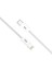 BX03CL 27W Type-C To Lightning iPhone Örgülü Data ve Şarj Kablosu Beyaz 1 Metre 3