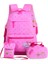 Kalesi USB Şarj Bağlantı Noktalı Sırt Çantası - Pembe (Yurt Dışından) 1
