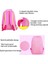 Kalesi USB Şarj Bağlantı Noktalı Sırt Çantası - Pembe (Yurt Dışından) 4