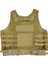 Ordu Yeşil W52 x H55CM Çok Fonksiyonlu Kamuflaj Taktik Koruyucu Yelek 900D Oxford Açık Avcılık Koruyucu Ayarlanabilir Yelek Askeri Ordu Molle Yelek (Yurt Dışından) 4