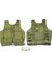 Ordu Yeşil W52 x H55CM Çok Fonksiyonlu Kamuflaj Taktik Koruyucu Yelek 900D Oxford Açık Avcılık Koruyucu Ayarlanabilir Yelek Askeri Ordu Molle Yelek (Yurt Dışından) 5