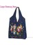 Stil 1 Alışveriş Çantası Baskı Tatil Fındıkkıranlar Tote Alışveriş Çantaları Taşınabilir Alışveriş Omuz Noel Fındıkkıran Karikatür Oyuncak Asker Çanta (Yurt Dışından) 1