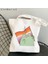 B3146 Kadın Alışveriş Çantası Gökkuşağı Gurur Kurbağa Baskılı Kawaii Çanta Harajuku Alışveriş Kanvas Alışveriş Çantası Kız Çanta Tote Omuz Bayan Çantası (Yurt Dışından) 1