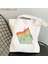 B3146 Kadın Alışveriş Çantası Gökkuşağı Gurur Kurbağa Baskılı Kawaii Çanta Harajuku Alışveriş Kanvas Alışveriş Çantası Kız Çanta Tote Omuz Bayan Çantası (Yurt Dışından) 5